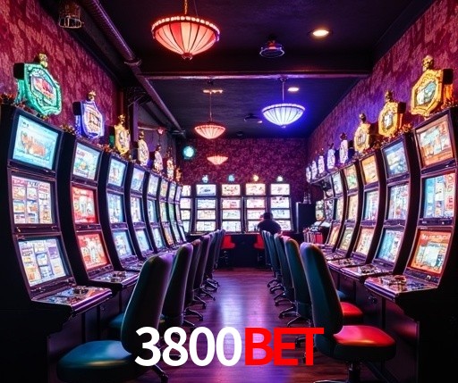 Interface moderna da plataforma 3800BET